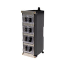 DYNAMIX 8-port Unloaded Keystone DIN Rail-Mount Shielded Enclosure with Rotatable Modules to Allow Routing to Top & Bottom. Supports Both UTP & STP Cabling Dimension: 50x152x80mm (WxLxH) - Office Connect 2018
