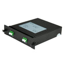 DYNAMIX PLC Fibre Optic 2:4 LC/APC Splitter NON-Cassette Rear Input Module 2x IN & 4x Out. Designed for FTTx Deployments (GPON/BPON/ EPON), CATV, LAN, PON. *Rear Input Ports - Office Connect 2018