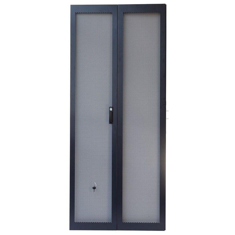 DYNAMIX 45RU Dual Mesh Pantry Style Door Kit for SR Series 600mm WideDo Cabinets - Office Connect 2018