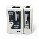 GOLDTOOL RJ45 LAN Data Cable Tester Quickly & Easily Check for Cable Continuity with Instant LED Response. Check for Miswires,  Open / Short Faults. 9V Battery & Case Included. - Office Connect 2018
