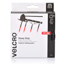VELCRO Brand 50mm x 2.5m Adhesive Heavy Duty Hook & Loop Roll/Tape. Designed for Hanging & Attaching Items at Home Or Work. Cut to Size. Superior Holding Strength up to 3kg Black Colour. - Office Connect 2018