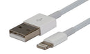 DYNAMIX 2m USB-A to Lightning Charge & Sync Cable. For Apple iPhone, iPad, iPad mini & iPods *Not MFI Certified*