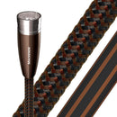AUDIOQUEST Mackenzie 1.5M XLR-XLR pair. Solid perfect surface copper plus. Triple balanced. Hard-cell foam. Cold-welded,silver over copper TER Jacket - brown-black braid - Office Connect 2018