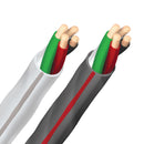 AUDIOQUEST SLIP-DB 14-4 white 152M cable roll. 14 AWG , 4 core. Semi solid long grain copper. Direct Burial. Jacket - white PVC with silver stripes. 7-10 Day Lead Time - Office Connect 2018