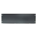 DYNAMIX 3RU 19" Blanking Panel. Black Colour Includes 4x Cage Nuts. - Office Connect 2018