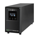 POWERSHIELD Commander 2000VA Line Interactive Tower UPS. Delivers Automatic Emergency AC Power Generated from Internal DC Batteries. Tower case UPS with Backlit LCD. Pure Sine Wave Output. - Office Connect 2018