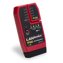 PLATINUM TOOLS LANSeeker Cable Tester & Tone Generator. Identify shorts, opens, miswires, reversed and split pairs. Auto on/off by detecting connected cable. Self stored remote unit. - Office Connect 2018