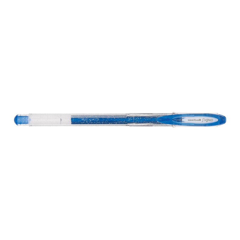 Uni-Ball Signo Sparkling 0.7mm Capped Blue UM-120 - Office Connect 2018