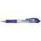 Warwick Pen Ballpoint Blue Retractable Medium Comfort Grip 3 Pack - Office Connect 2018