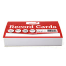 Silvine Record Cards 5x3 Plain - Office Connect 2018
