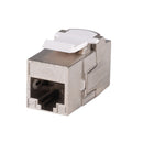 DYNAMIX Cat 6A Sheilded Coupler Keystone Straight Through Wiring Colour Silver - Office Connect 2018