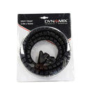 DYNAMIX 2.5mx15mm Easy Wrap - Cable Management Solution, Blister Retail Packaging, Colour Black - Office Connect 2018