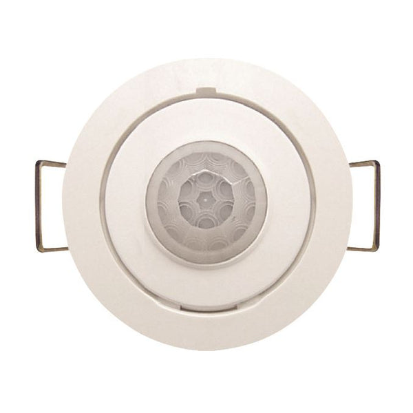 HOUSEWATCH 360 Degree Presence Detector with Dimming Control. IP40 Detector, IP20 Power Box. 8m Diameter Detection Range at 2.5m High. Cutout diameter: 66mm. Time - Office Connect 2018