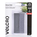 VELCRO Brand 25mm x 100mm Heavy Duty Pre-cut 6 Pack (3pc Hook & 3 pc Loop) Surface Tape. Designed for Indoor/Outdoors & Rough surfaces with Superior Holding Power. Can