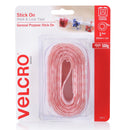 VELCRO Brand 25mm x 1m Stick On Hook & Loop Tape. Designed for General Purpose Simple and Mess-Free. Attach Light Weight Items up To 500g. Perfect for Art, - Office Connect 2018
