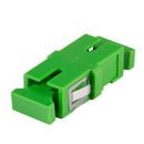 DYNAMIX Flangeless Fibre SC APC/SC APC Simplex Single-mode Joiner, Ceramic sleeve, Green colour - Office Connect 2018