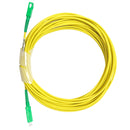 DYNAMIX 20M SCA/SCA G657A1 Armoured Fibre Lead (Simplex, Singlemode) Yellow 3.0mm LSZH Jacket - Office Connect 2018