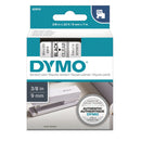 DYMO Genuine D1 Label Cassette Tape 9mm x 7M, Black on Clear Suitable for the Label  Manager and LabelWriter Duo label makers - Office Connect 2018