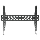 BRATECK 37''-70'' Fixed wall mount low profile TV bracket. Max load: 50Kgs. VESA support up to: 600x400. Built-in bubble level. Curved display compatible. Colour: Black. - Office Connect 2018