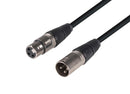 DYNAMIX 2m XLR 3-Pin Male to Female Balanced Audio Cable Sheilded Cable, 2 Core 28/0.1BC*2, ID1.2mm  OD 6.5mm. - Office Connect 2018