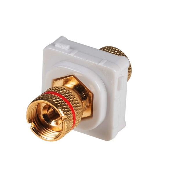 AMDEX Red Speaker Binding Post. Gold Plated - Office Connect 2018