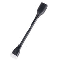 AMDEX 150mm HDMI Adapter Pigtail, High-Speed With Ethernet Rated V2.1 Colour WHITE - Office Connect 2018