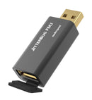 AUDIOQUEST JitterBug FMJ ( full metal jacket ) USB Data and Power Noise Filter. Dual Discrete Noise-Disscipation Circuits. Reduces the Noise and Ringing that Plague both Data and Power. - Office Connect 2018