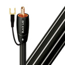 AUDIOQUEST Black lab 8M subwoofer cable. Long grain copper (LGC) Metal-layer noise dissipation Foamed-Polyethylene dielectric Cold-welded,Gold plated termination Jacket - black with white stripes - Office Connect 2018