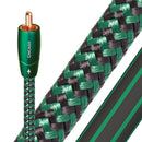 AUDIOQUEST Chicago  2M 2 to 2 RCA . Solid Long Grain Copper (LGC). Double balanced. Hard-cell foam. Double balanced Cold-welded,gold plated termination Jacket - green - black braid - Office Connect 2018