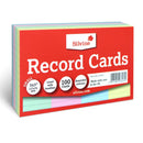 Silvine Record Cards 5x3 Ruled Assorted Colours - Office Connect 2018