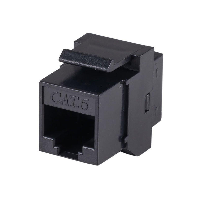 DYNAMIX Cat6 Rated RJ45 8C Joiner, 2-Way (2x RJ45 Sockets)