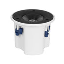 KEF CI100.2QR 3'' Flush Mounting Round In-Wall & Ceiling Speaker. Uni-Q array: 1x 75'' LF driver, 1x 16mm HF driver. Removable rear can. Magnetic grille. Marine grade construction IP64 Sold individually - Office Connect 2018