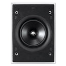 KEF Ultra Thin Bezel 6.5'' Rectangular In-Wall/Ceiling Speaker 160mm Uni-Q Driver with 16mm tangerine waveguide tweeter Paintable thin Bezel & Grille. Weather Resistant,Sold individually - Office Connect 2018
