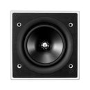 KEF Ultra Thin Bezel 6.5'' Square In-Wall/Ceiling Speaker 160mm Uni-Q Driver with 16mm tangerine waveguide tweeter Paintable thin Bezel & Grille. Weather Resistant,Sold individually - Office Connect 2018