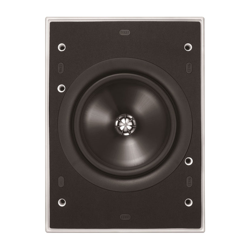 KEF Ultra Thin Bezel 8'' Rectangular In-Wall/Ceiling Speaker 200mm Uni-Q Driver with 25mm tangerine waveguide tweeter Paintable thin Bezel & Grille. Weather Resistant,Sold individually - Office Connect 2018