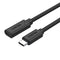 UNITEK 1.5m USBC 3.1 Male to Female Extension Cable. Supports up to 4K@60Hz,100W/20V 5A  Power Delviery and 10Gbps Transfer Rate. Backwards Compatible with USB 3.0/2.0/1.1. Plug and Play - Office Connect 2018
