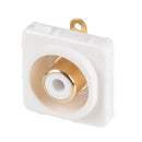 AMDEX White RCA to Solder Connector . Gold Plated - Office Connect 2018