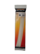 POWERFORCE Cable Tie Natural 370mm x 4.8mm Nylon Pack of 100. Made from U.L. Approved Nylon 6/6 with Flamability Rating of UL 94V-2 - Office Connect 2018