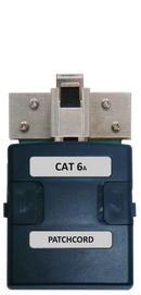 WIREXPERT Single CAT6A Patch Cord (PC) Adapter with Test Jack Mount for Performing Shielded/Unshielded CAT6A PC Testing  *Bought in to Order - 14 Day Lead - Office Connect 2018