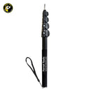 FERRET Extendable Stainless Steel Stick. Extends up to 140cm Rust Resistant with Rubber Grip Handle & Secure Wrist Strap. Compatible with all FERRET Products - Office Connect 2018