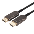 UNITEK 40m UltraPro HDMI 2.0 Fibre Active Optic Cable. OD 4.0mm. Zinc Alloy Connector. Supports CEC. Max Res: 4K@60Hz (3840x2160) HDR. ARC Audio Return Channel, DV Dolby Vision Compliant - Office Connect 2018