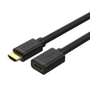 UNITEK 3M HDMI 2.0 Extension Male to HDMI Female Cable. Supports 4K@6Hz, HDR1, HDCP2.2, 3D, & 7.1 Surround Sound. Gold-Plated Connectors. High-Speed 18Gbps. - Office Connect 2018