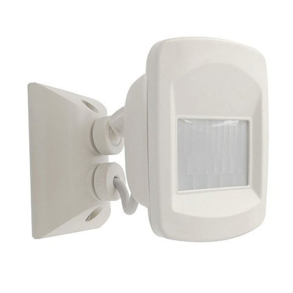 HOUSEWATCH Surface Mount Outdoor Standalone IP66 Infrared Sensor. Adustable Time, Distance & Lux (10 up to 2000). 15m Detection Range. Manual Override. 110 Degree Detection. White Colour - Office Connect 2018
