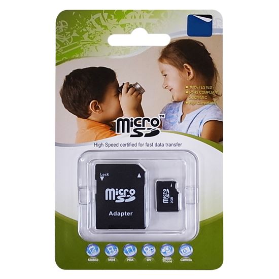 16GB Micro SD High-Speed Certified Flash Card with Adapter. 30MB/Sec. Designed to Meet the High Capacity, HD Audio & Video Requirement for the Latest Digital Cameras, DV Recorders, Mobile Phones, etc