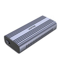 UNITEK USB-C to M.2 SSD Enclosure in Alloy Housing. Supports M.2 NVME & SATA SSD for M-Key & B+M-Key for size 2242/2260 /2280. Superior Heat Dissipation. Auto-Sleep Mode. - Office Connect 2018