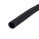 DYNAMIX 10M Flexible Cable Sock for Cable Management (19mm/0.75'' W / 10m L) Cuttable material to fit specific used needs for precision cable coverage. Flame-Resistant, Easy installation. Colour Black. - Office Connect 2018