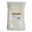 POWERFORCE Cable Tie Natural 150mm x 3.6mm Nylon Pack of 1000. Made from U.L. Approved Nylon 6/6 with Flamability Rating of UL 94V-2 - Office Connect 2018