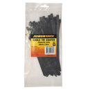POWERFORCE Cable Tie 316SS Coated 200mm x 8mm Pack of 50. Self Locking ball-lock design. Chemical, Corrosion, Salt Spray and UV Resistant. Temp range: -80C to +150C. Halogen Free & Non-magnetic - Office Connect 2018