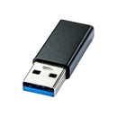 DYNAMIX USB-C Female to USB-A Male Adapter. Supports charge & sync, Small & compact, High-quality durable shell, Plug & Play, Black colour. - Office Connect 2018