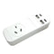JACKSON 3.4A Portable Powerboard. Includes 2x USB-A & 2x USB-C Ports Plus 1x 3-Pin Socket. 230-240Vac, 50Hz, 10A. Charge 4x Devices Simultaneously. Compact Design. For Indoor Use Only. 1m Power Lead. - Office Connect 2018